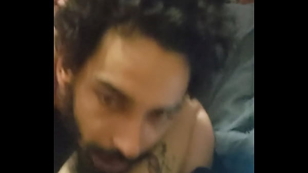 Slut makes me suck her cock as I take a cock in my ass