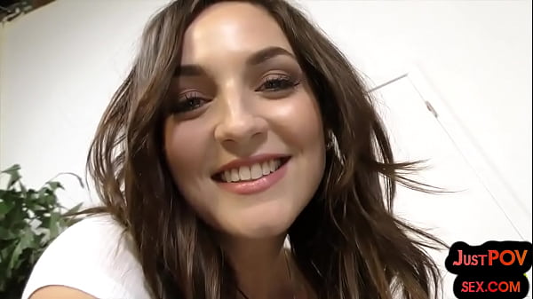 POV beauty drilled in duo with boyfriend