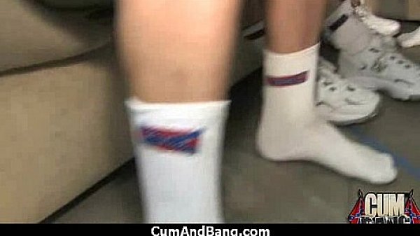 Extreme interracial gangbang - sexy ebony hottie group sex 9