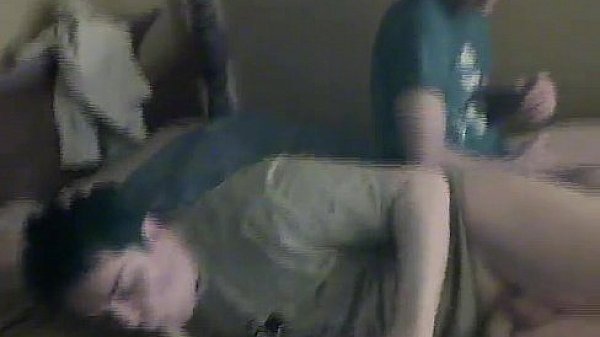 Gay clip of Fortunately for them, they've got a straight stud on 