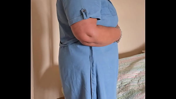 Fat Mature Milf BBW loves to touch her big body.