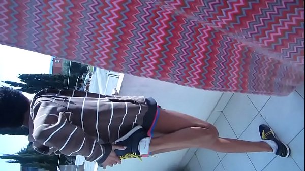 Black Blowjob on the Balcony  