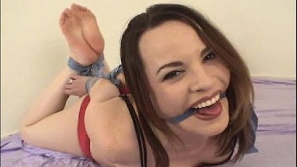 Dana Dearmonds bondage and gagged sexy milf domination of kinky american fetish