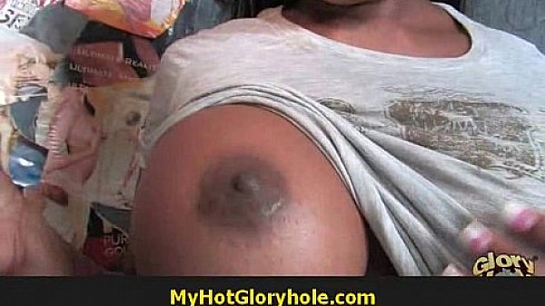 Sexy Ebony Deepthroats Gloryhole Dick 10