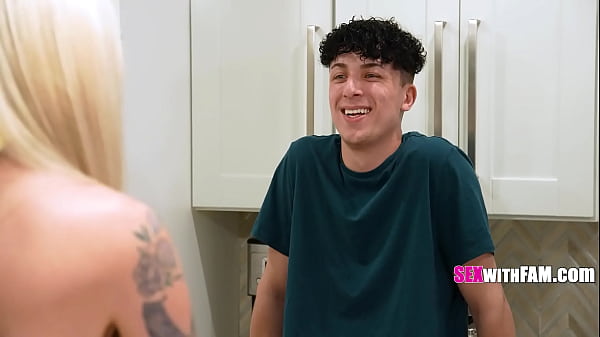 Step Aunt Challenged Her Step Nephew And He Over Delivered  