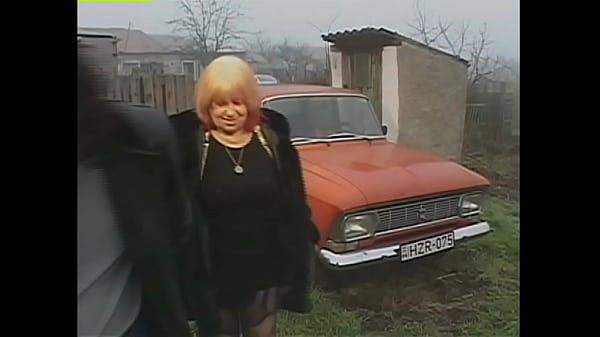 Young stepgrandson wants to get into those his granny's juicy old tits!