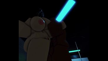 Quick fuck with snowbunny on roblox