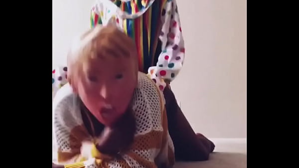 Gibby The Clown bangs trumps stunt double