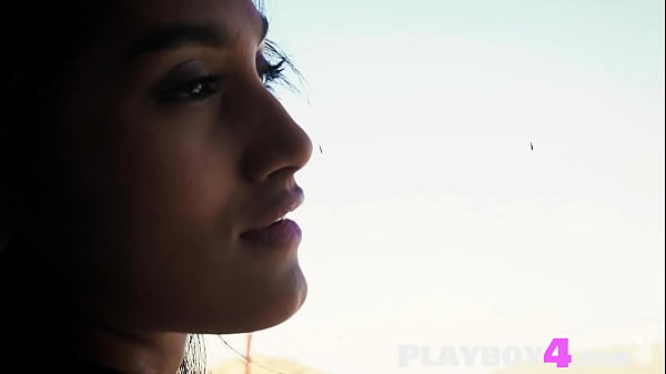 Sexy Asian babe exposing sexy body and posed totally naked for the Playboy 