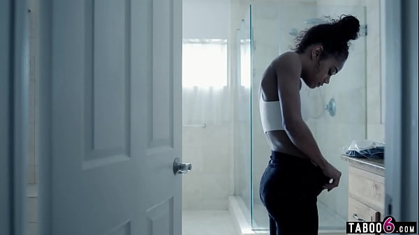 Black teen banged by a delivery guy during a virus outbreak  