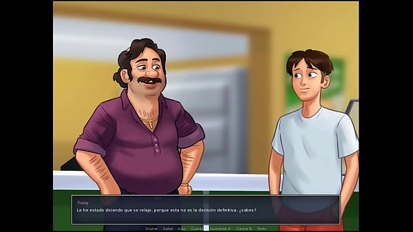 Summertime Saga Cap 26 - Follando Con Una MILF Pelirroja De Enormes Tetas