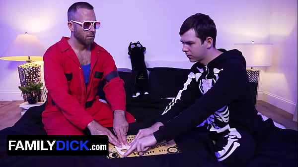 &ldquo;Ouija Fuck My Ass?&rdquo; StepDaddy Comforts Scared Step Son ~ Halloween Special 