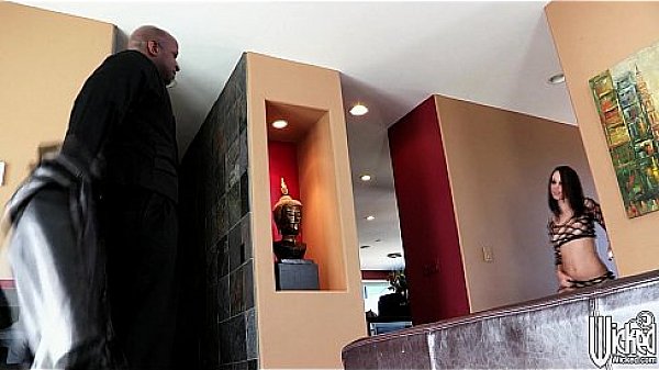 Jada Steves stretches her ass with toys before taking her man's huge cock