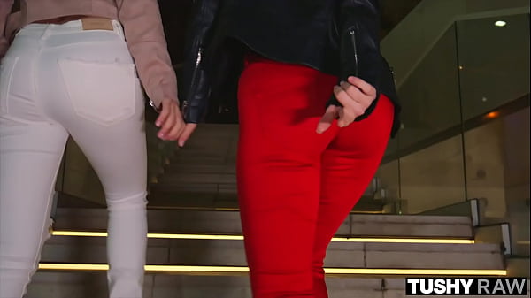 TUSHYRAW BFFs ass fucked in threesome