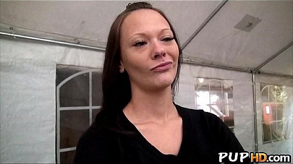 Hot brunette fucked for cash Sandy Ambrosia 2