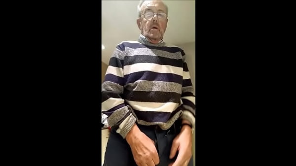 Old man has to wank again