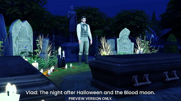 Hot Vampires Have Orgy At Public Cemetery