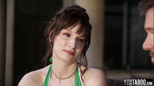 Big boobs stepmom cheers up her stepson by sucking him off and riding his big cock