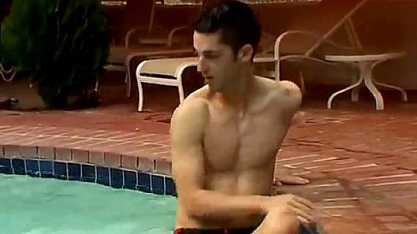 Boy drinks piss gay first time Kaleb's Pissy Pool Party