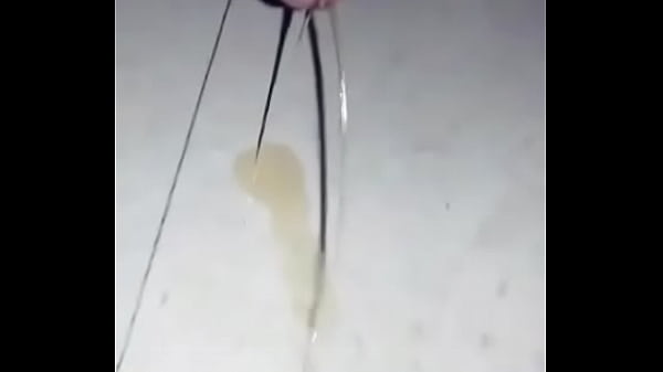 Nude penis piss in rock