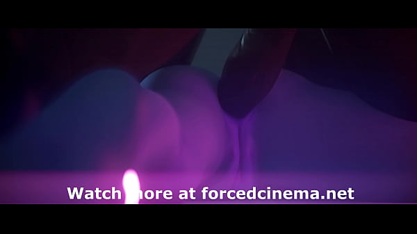 Blue girl fucked on table