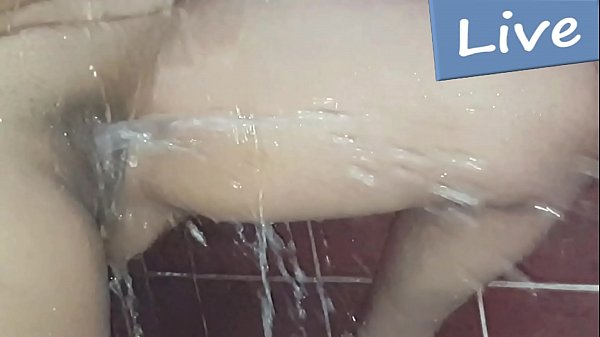 Top of squirt of a cute BBW latin girl  