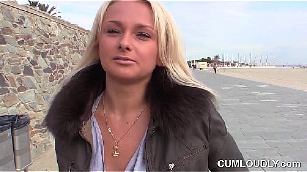 Sexy Blonde Beach Babe