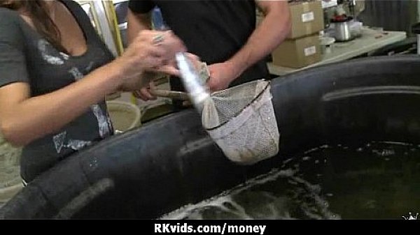 Desperate teen naked in public and fucks to pay rent 14