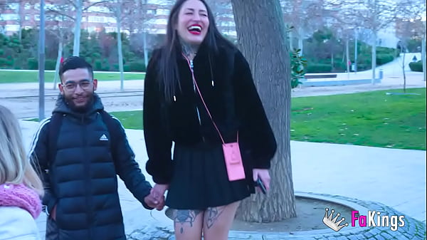 Lara Croft getting wild in the street. Are you Juanjo? I want to fuck today