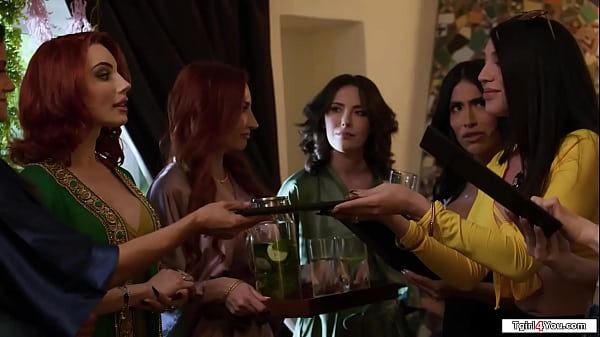 Busty shemale gfs getting sexual release by milfs at spa.Casey Calvert jerks and sucks latin tgirl Avery Lust.Trans Jade Venus bangs a facesitted milf