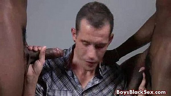 Sexy White Gay Dude Fucked By Black Muscular Guy 23  