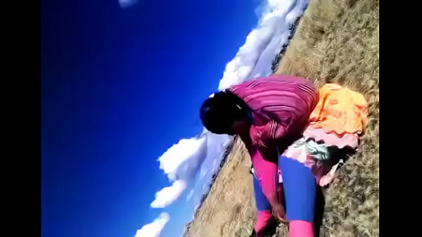 Cachando en los andes de Cusco