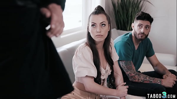 Sexy brunette slut cuckold fucked by her jailbird ex boyfriend  