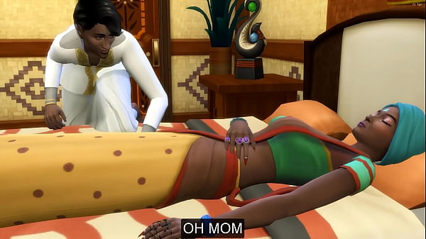 भारतीय परिपक्व माँ भतीजे के साथ एक ही बिस्तर साझा