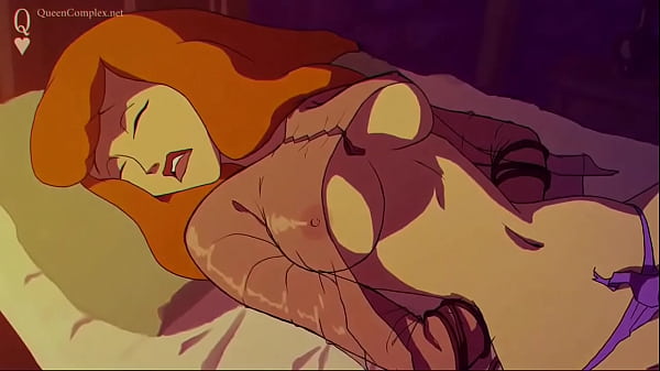 Daphne do Scooby Doo trepando