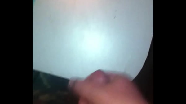 Small Cock Blows Big Load on Table