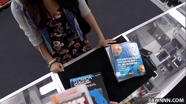 College Student Pawns Her Books - XXX Pawn