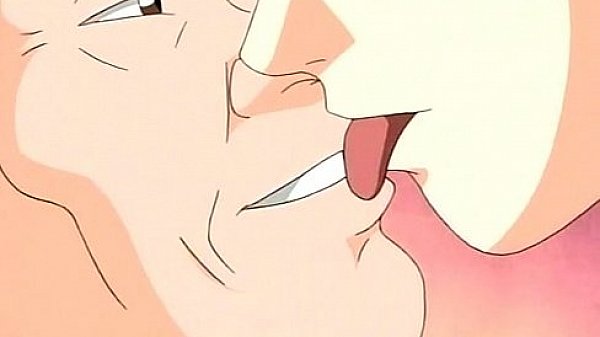 Hentai sex in bed with a blonde teen