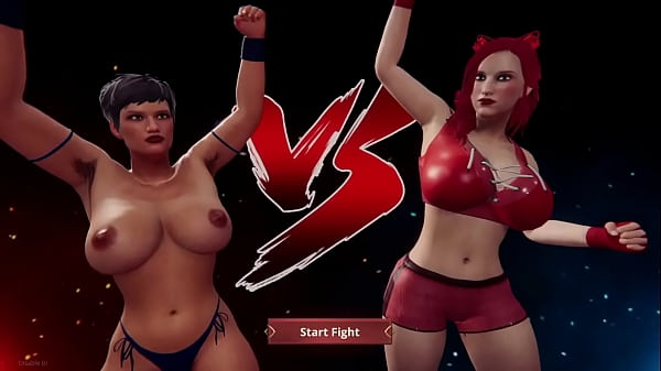 Furia VS Ruby [NF3D Female MMA Combat Battle]