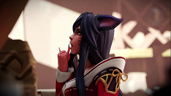 Ahri Hentai blowjob