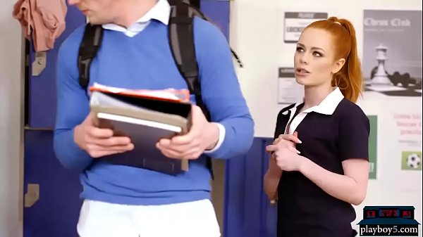 Super sexy redhead british pawg fucked in rugby lockerroom 