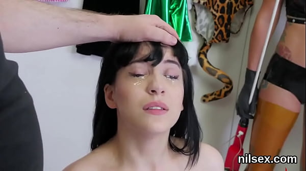 Fierce joy girl gets her fuckholes stretched and thoroughly nailed