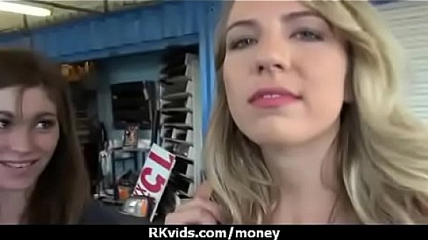 Tight teen fucks a man in front of the camera for cash 3