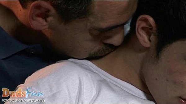 Cute boys and a daddy make a heated painting orgy 