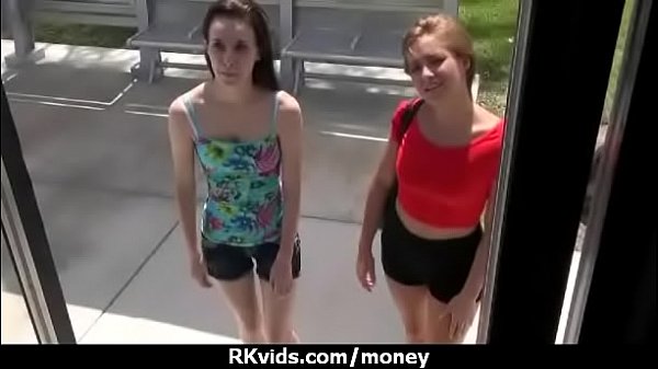 Desperate teen naked in public and fucks to pay rent 13