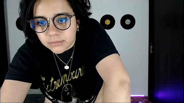 cute latina teases in webcam