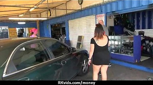 Cute Teen Sucked and fucked for cash 25