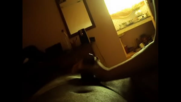 my GF playing with my cock  