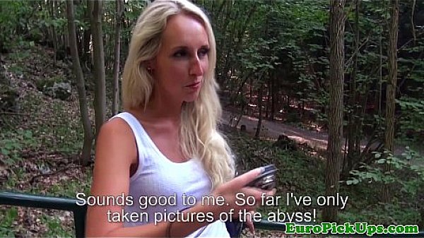 Real pulicsex slut creampied in public