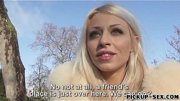 Huge jugs girl Chloe Lacourt fucked by stranger for cash 